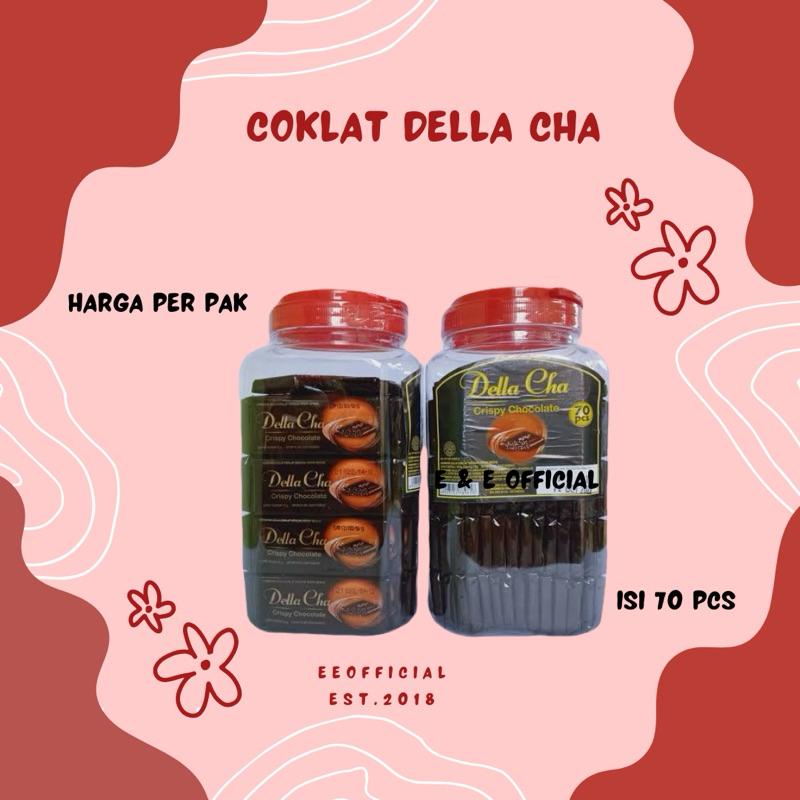 

PERMEN DELLA CHA / COKLAT DELLA CHA / CRISPY COKLAT