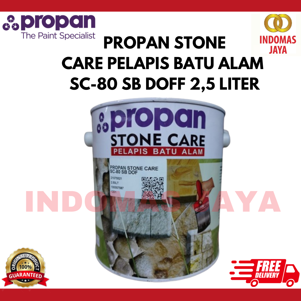 PROPAN Stone Care SC-80 SB DOFF 2,5 LITER / Pelapis Batu Alam - SC-80 SB DOFF 2,5 LITER