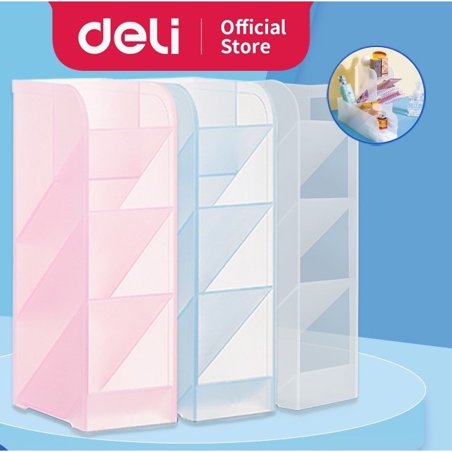 

DESK ORGANIZER / PEN HOLDER / PEN CUP / WADAH ALAT TULIS / TEMPAT ALAT TULIS / PEN STAND DELI 8932