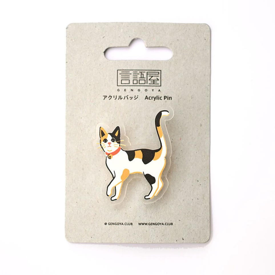 

Acrylic Pin Cat ART C9V3