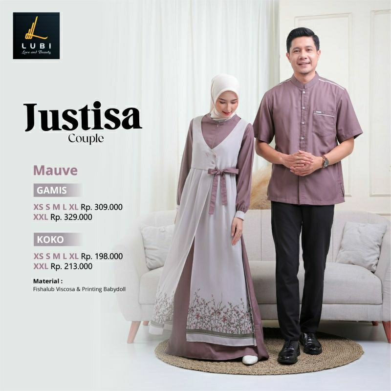 LUBI COUPLE JUSTISA MAUVE