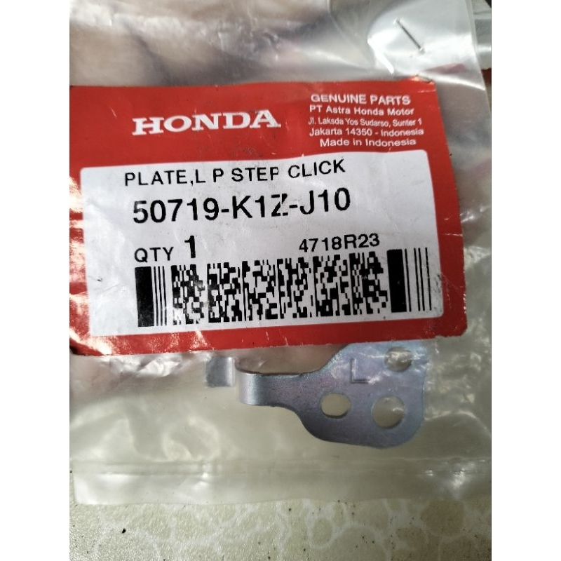 [ BK ] Plate L P Step Click - 50719K1ZJ10