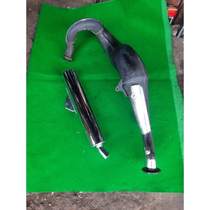 knalpot standar kawasaki ninja R / ninja SS original