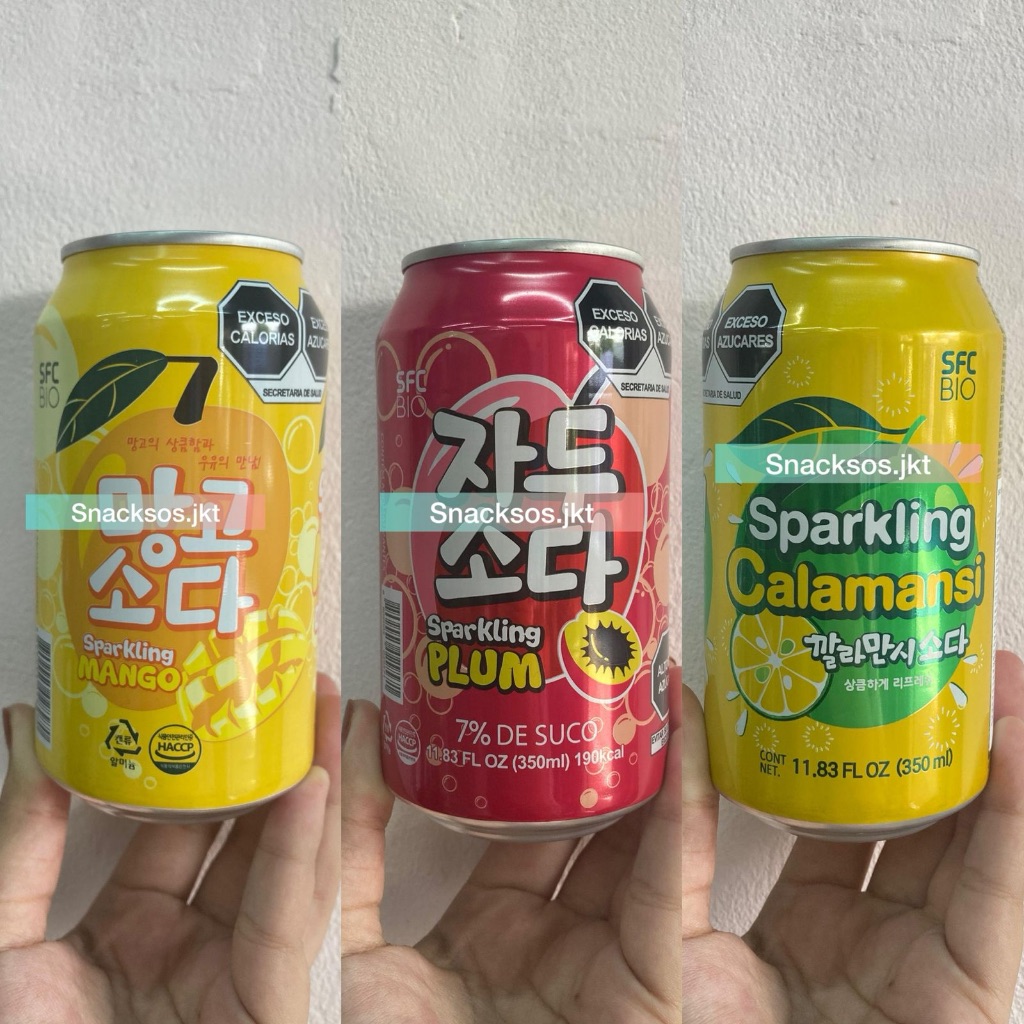 

SFC BIO SPARKLING CALAMANSI / MANGO / PLUM