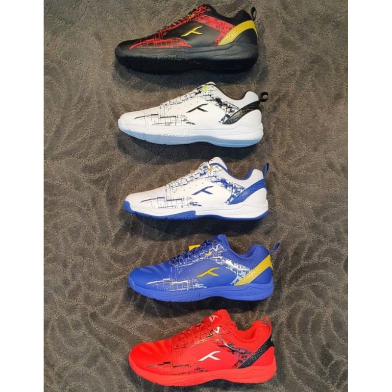sepatu badminton hundred beast 2 ori