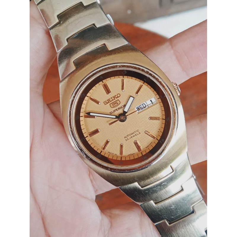 Seiko Superior cal 7s36-00N0 Full Gold