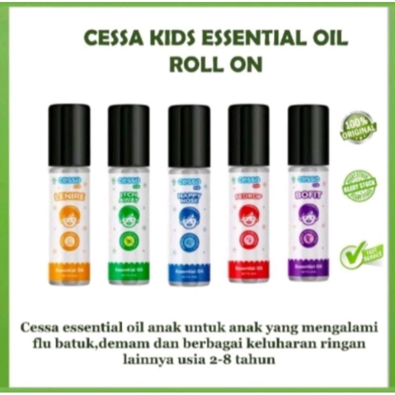 Cessa Essential Oil Baby &amp; Kids / Cough Lenire/ Immune Fever Bugs