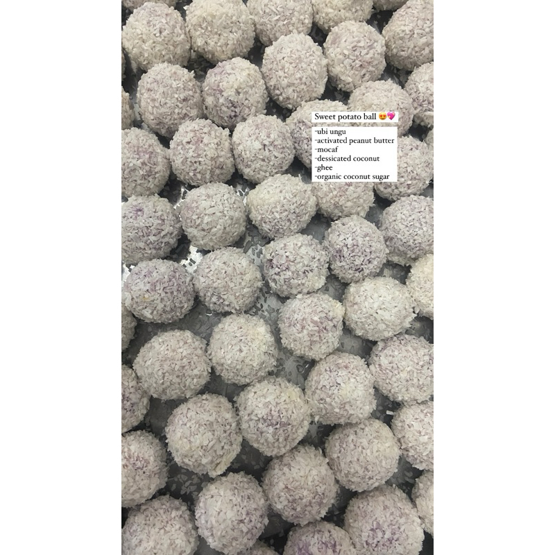 

SWEET POTATO BALL (10pcs)