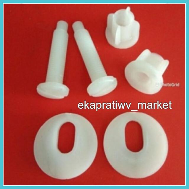Ready baut tutup closet toto i108 baut seat cover toilet kloset duduk tipe TC505S atau TC505
