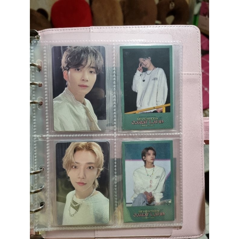 SEVENTEEN MEMORY BOOK CARATLAND 2022 JEONGHAN JOSHUA carat land carland carat land photocard