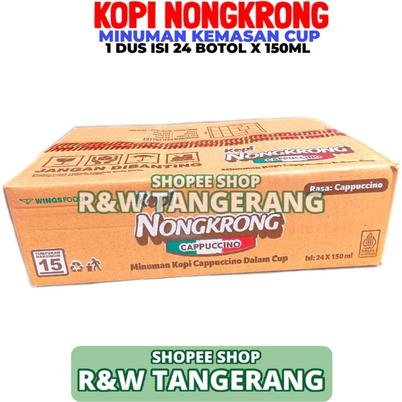 

Kopi Nongkrong 1 Dus Isi 24 Cup 150ml