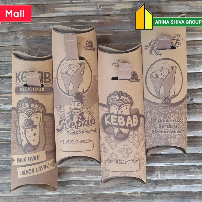 

100 LEMBAR KERTAS KEBAB TARIKAN DUPLEK COKLAT UKURAN 24 × 9,2 CM HIGH QUALITY TEBAL PRODUK TERBARU | KOTAK KEBAB KEKINIAN | DUS KEBAB VIRAL TIKTOK | KEMASAN KEBAB | BOX KEBAB 100 PCS MURAH | TOKO KEBAB OFFICIAL | ARINA SHIVA GROUP 89