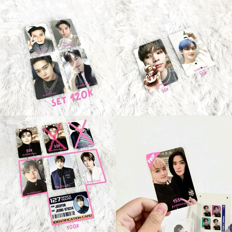 Photocard PC Jaemark Jaehyun Mark Johnny Doyoung Sg24 Jaehyun