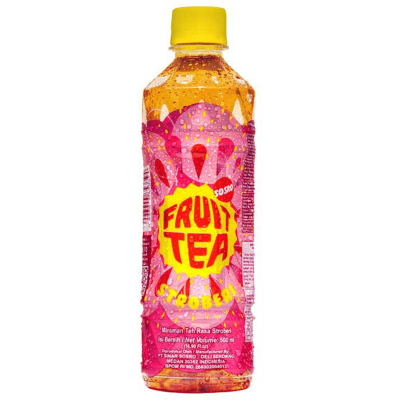 

FRUIT TEA Minuman Teh Stroberi 500 ml