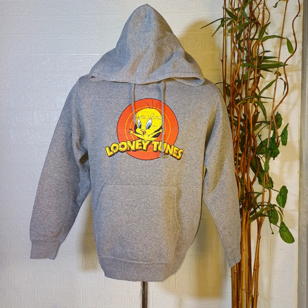 HOODIE TWEETY LOONEY TUNES, SIZE L (SECOND BRANDED) ABU-ABU HD0019