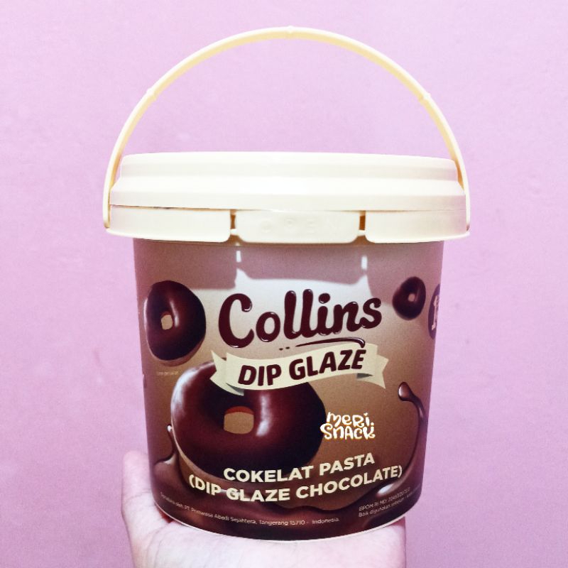 Collins Dip Glaze Cokelat 1Kg