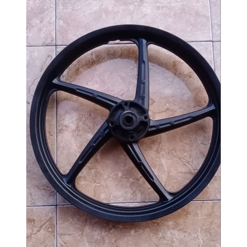 velg depan honda  supra x125 second ori lepasan montor