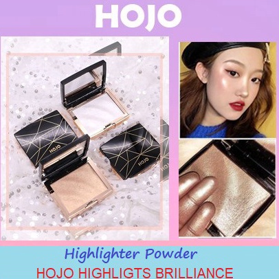 

CEPAT HOJO Highlights Brilliance Highlighter Pallette Waterproof Glitter Highlighter Original Powder Make up Tahan air