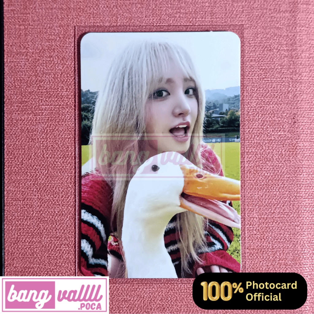 PHOTOCARD PC LIZ SOANG IVE MINE SOUNDWAVE LUCKY DRAW OFFICIAL