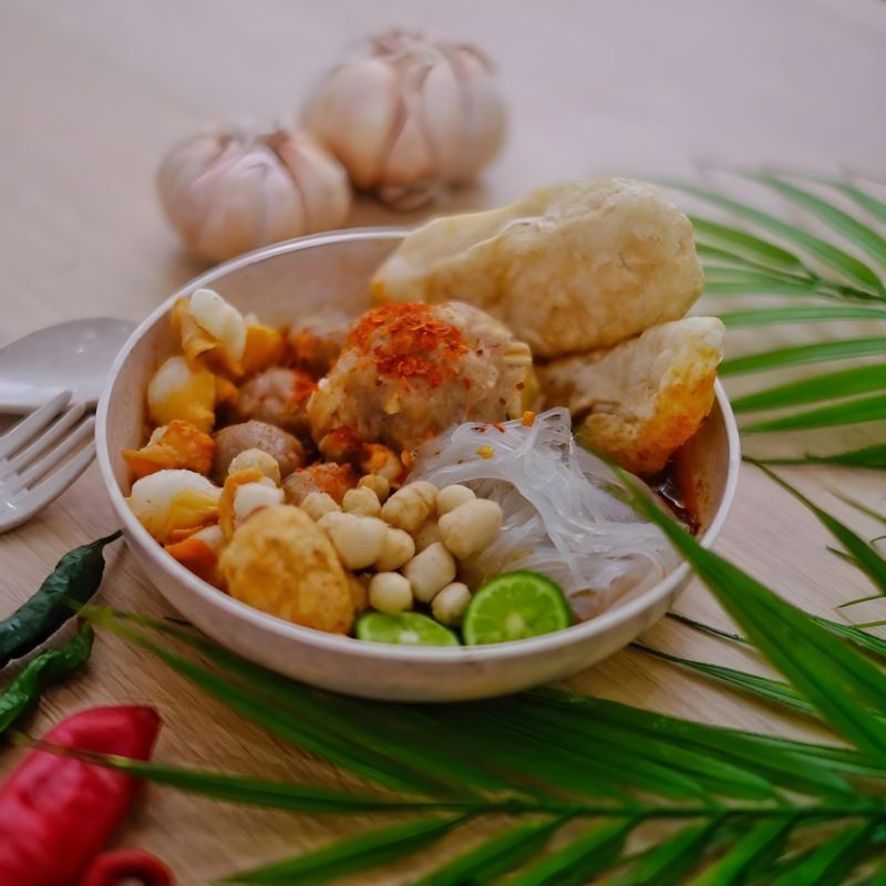 

BASO ACI TULANG BIHUN LENGKAP | WAROENG BACI