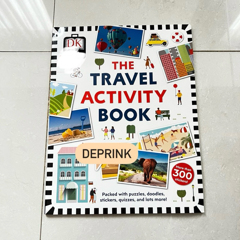 DK - THE TRAVEL ACTIVITY BOOK