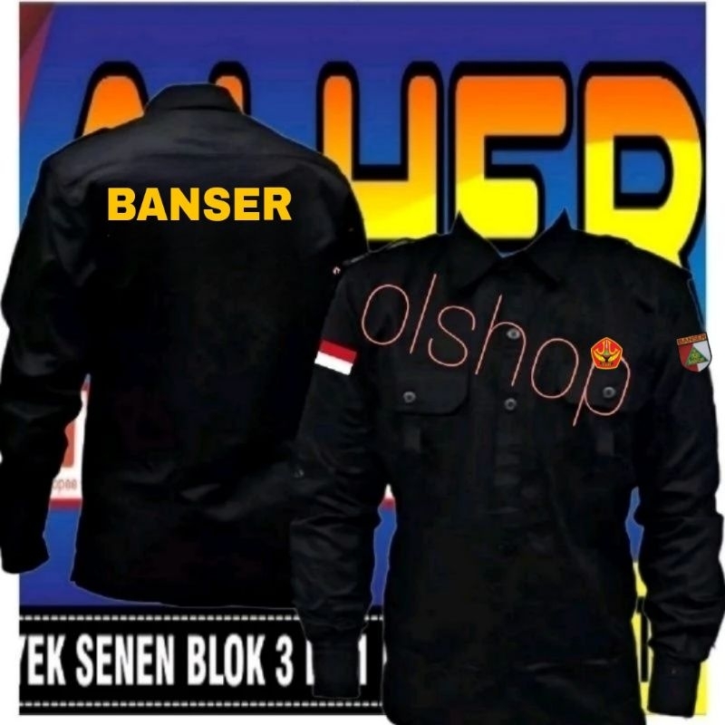 PDL Banser kemeja Banser seragam Banser baju Banser kemeja kerja Banser baju kerja Banser seragam ke