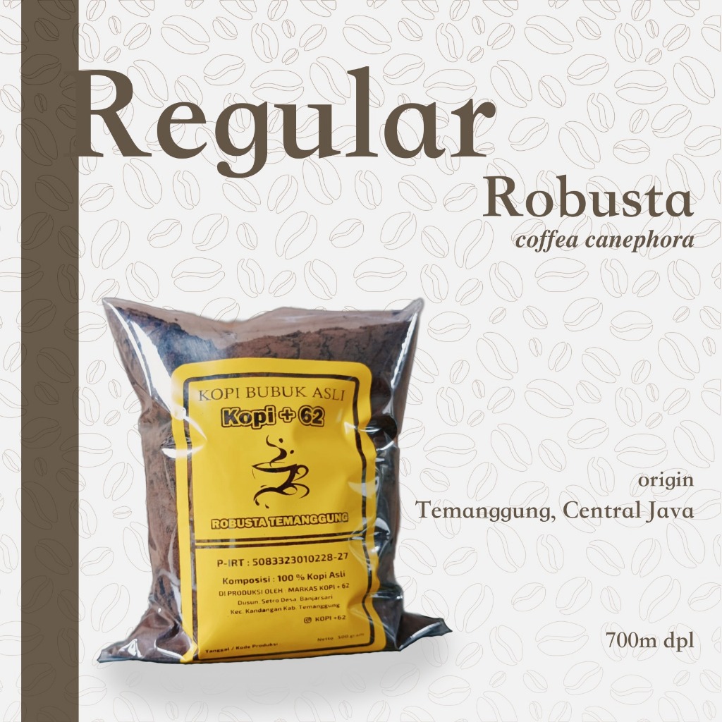 

Kopi Robusta Regular Temanggung