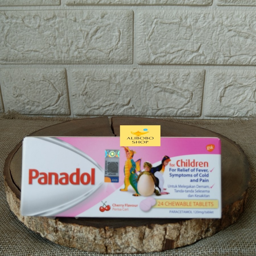 PANADOL TABLET HISAP ANAK PANADOL CHILDREN MALAYSIA 24 TABLETS