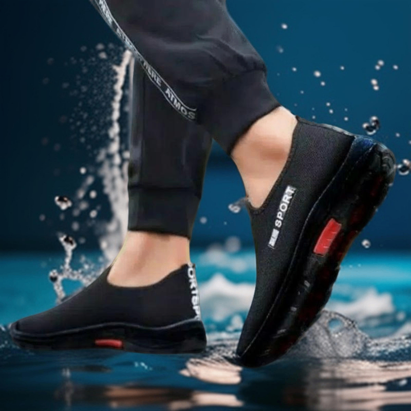 SEPATU SLIP ON PRIA CASUAL KEKINIAN TANPA TALI / SEPATU PRIA SPORT ENGLAND OLAHRAGA