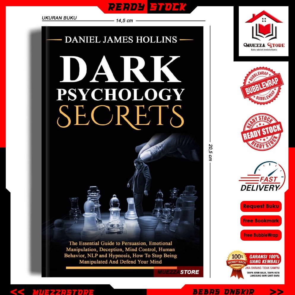 Dark Psychology Secret by Daniel James Hollins IndonesiaEnglish ART L1L3