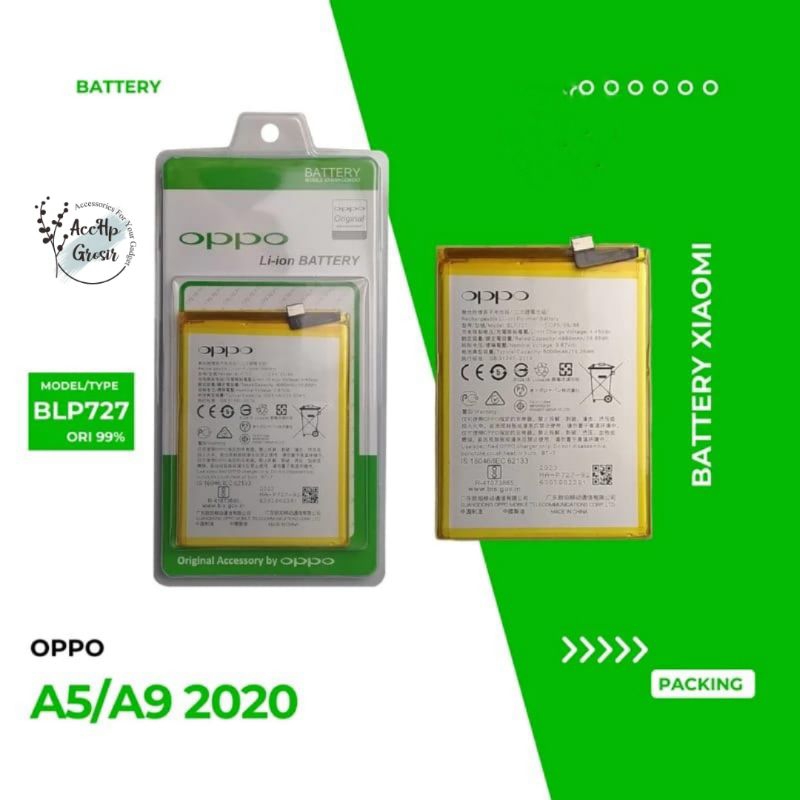 Batre Baterai BLP 727 A5 2020 / A9 2020 BLP 727 BLP727 Batrai Battery Batrei