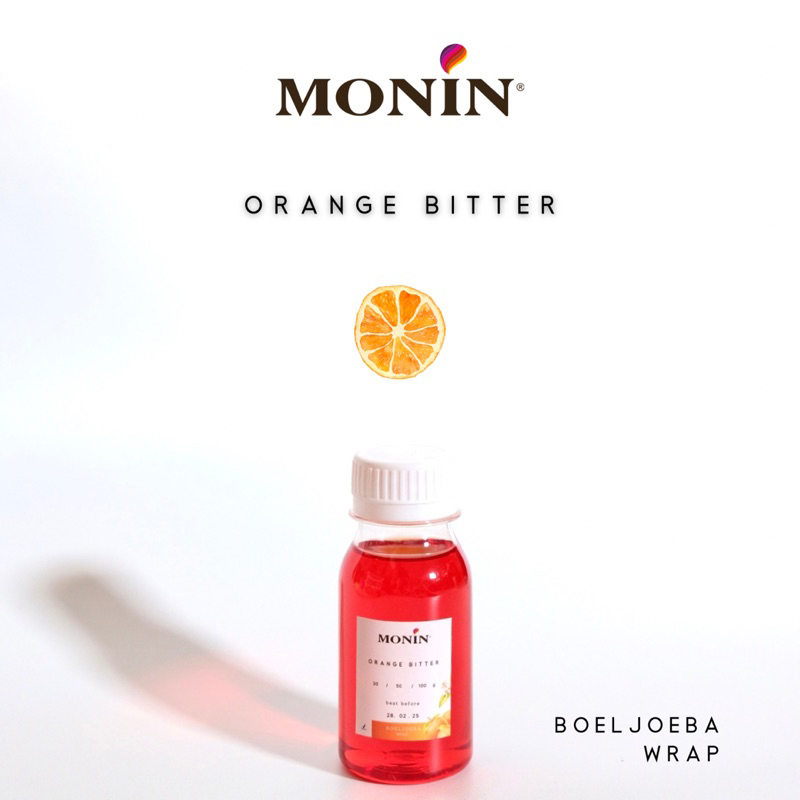 

Monin Orange Bitter Syrup Repack [30, 50, 100] g