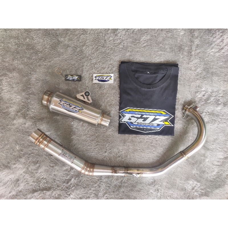 Knalpot Original Gjz Racing Exhaust Vixion Old Vixion New Nvl Nva Vixion All New Vixion R Roadrace K