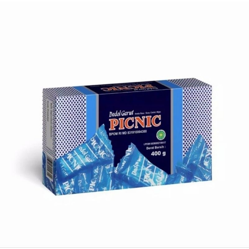 

Picnic Dodol Garut Klasik Dus Biru 400gr