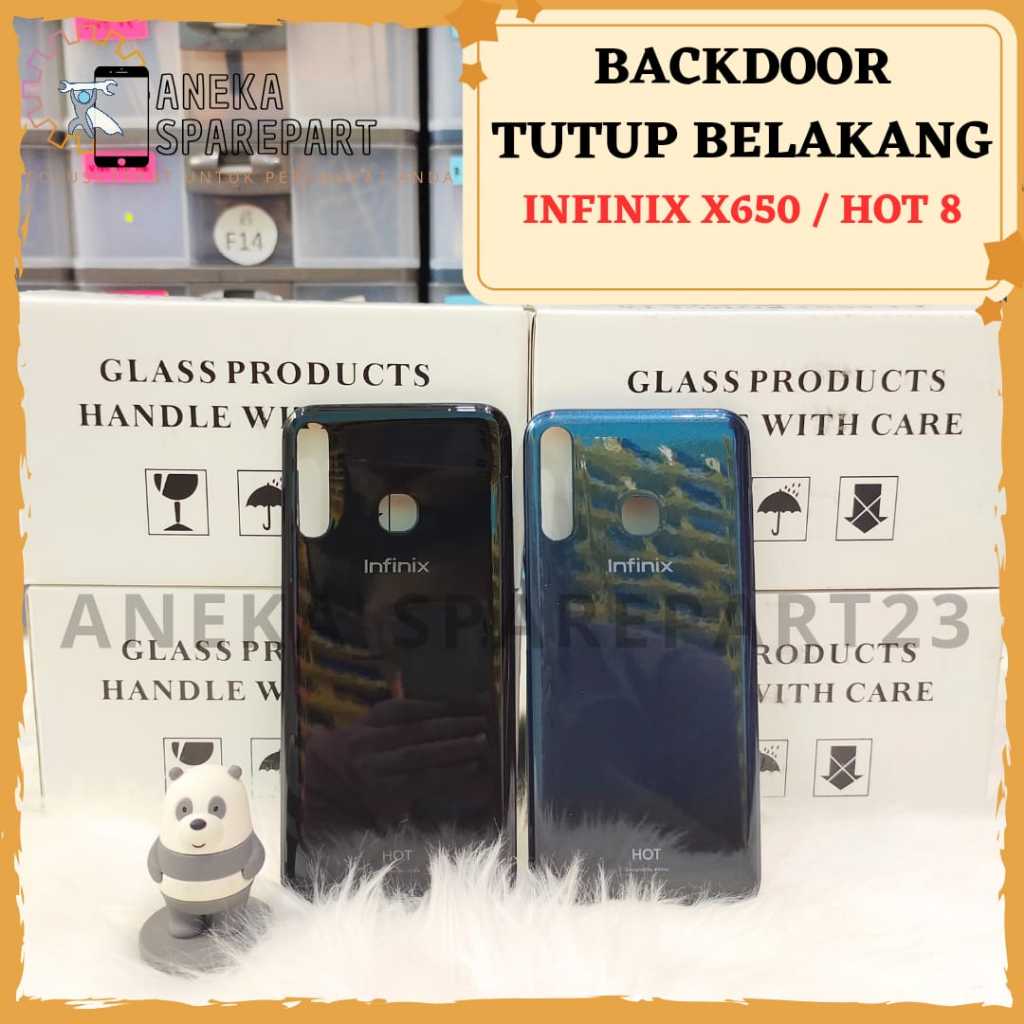 Backcover INFINIX X650 / HOT 8 cover tutup belakang  INFINIX X650 / HOT 8