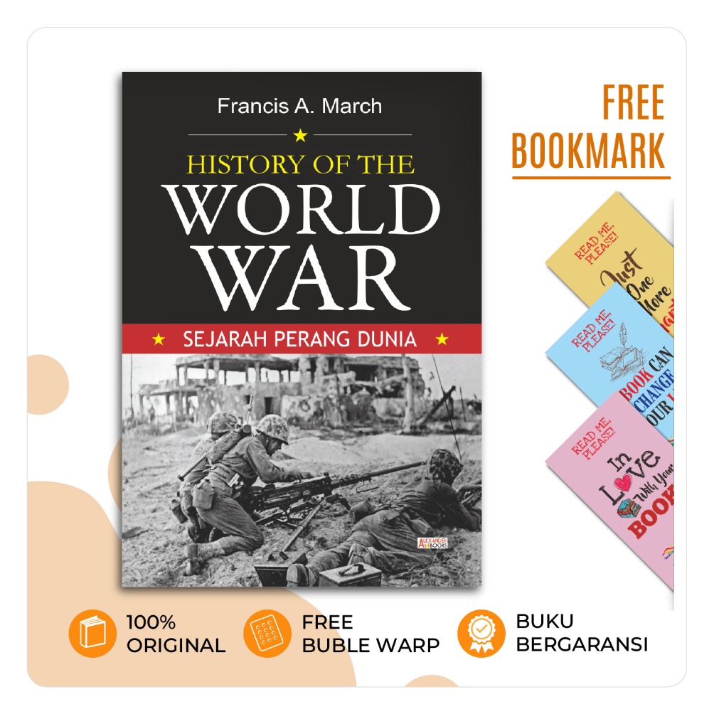 Buku Sejarah Perang Dunia  History Of The World War ART Q3E8