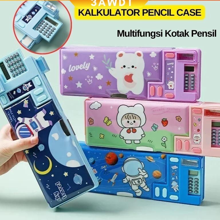 

CODTempat Pensil Multifungsi Motif Unicorn Dinosaurus Astronot Untuk Anak 2 Layer Tempat Pensil ART B8Z1