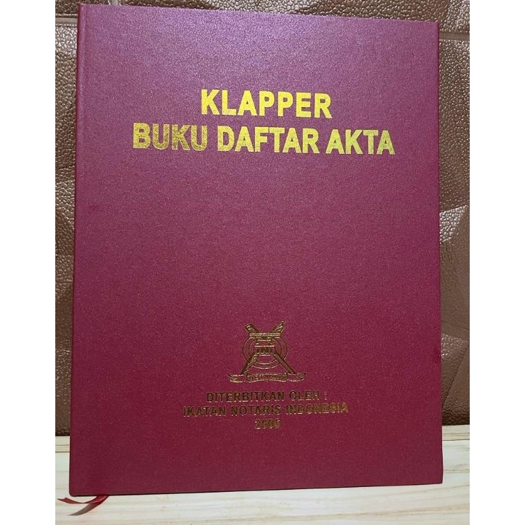 

Buku Klaper Daftar Akta Notaris Klaper Reportorium Notaris ART V3O9
