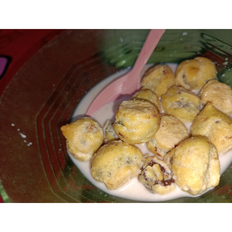 

soes kering isi coklatt
