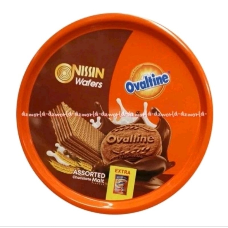 

Nissin Wafers Ovaltine Assorted Chocolate Malt 246gr