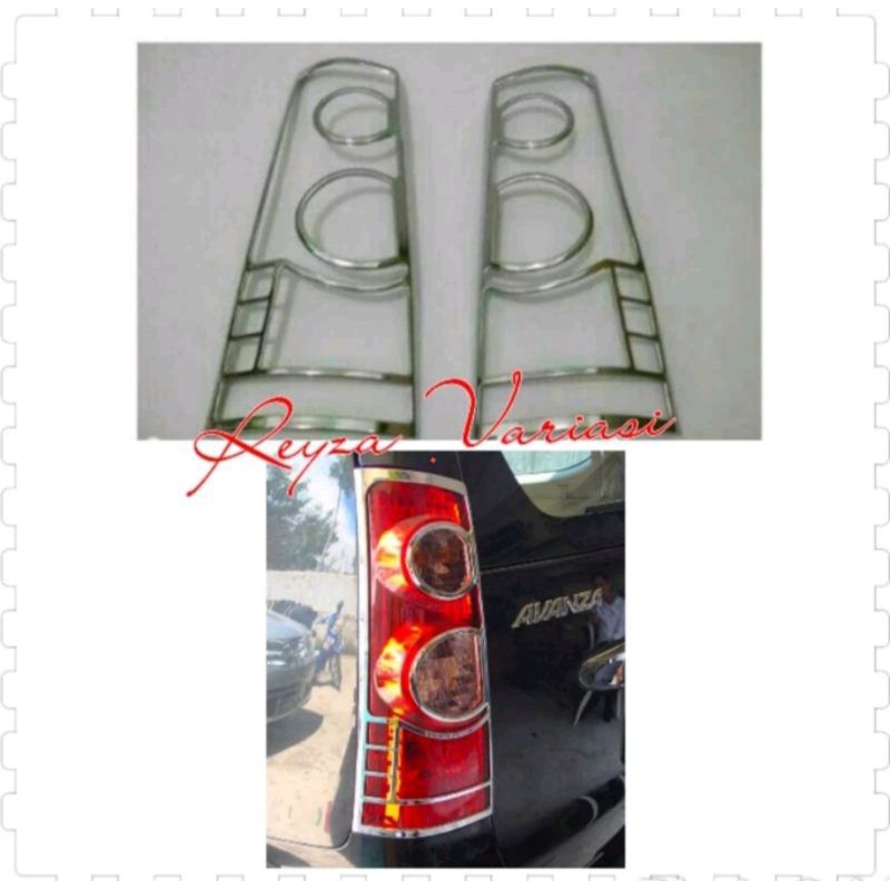 Garnish / List / Cover Lampu Belakang Avanza New 2008 - 2011