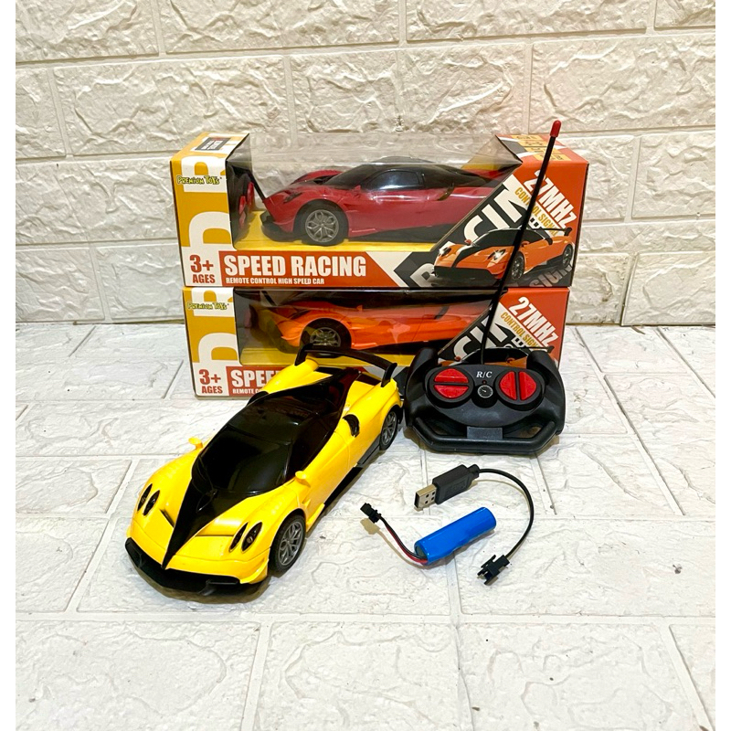 Mainan Anak Mobil remote Control speed Racing sport