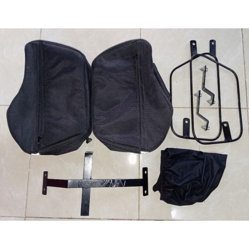 SIDE BAG SOFT & BRACKET COPOTAN SUZUKI GSX S 150