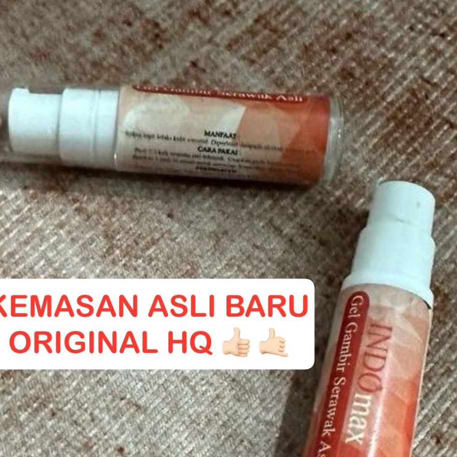 XG34448 GEL GAMBIR SERAWAK ASLI INDOMAX  GAMPANG  AMAN  EFEKTIVITAS  LAMA
