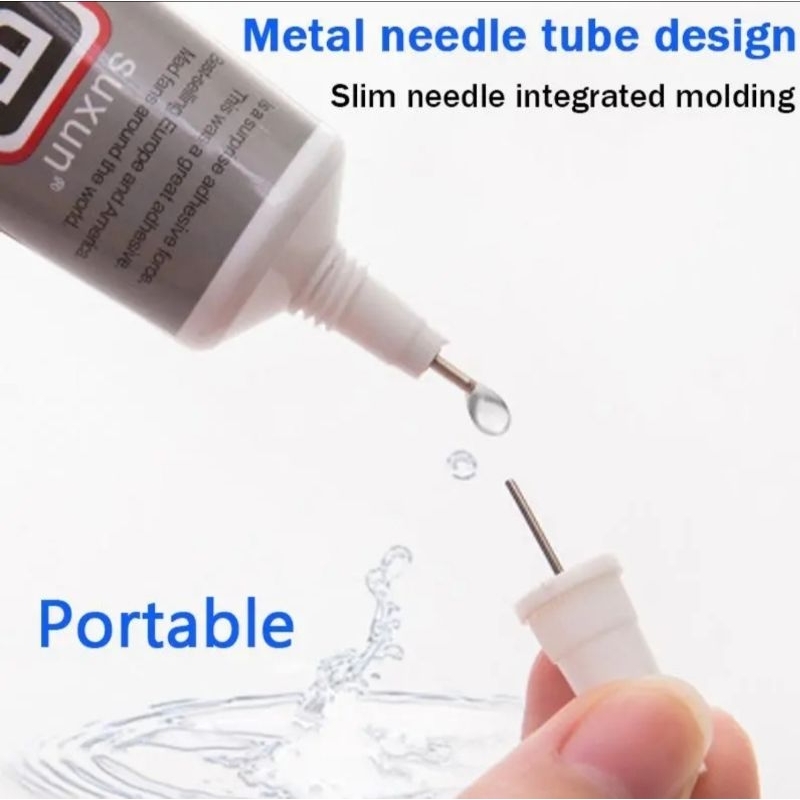 

LEM LCD Touchscreen T7000 Bening - Hitam 15ML perekat hp Backdoor sangan lengket BackCasing Lam Serbaguna Lensa Camera dll