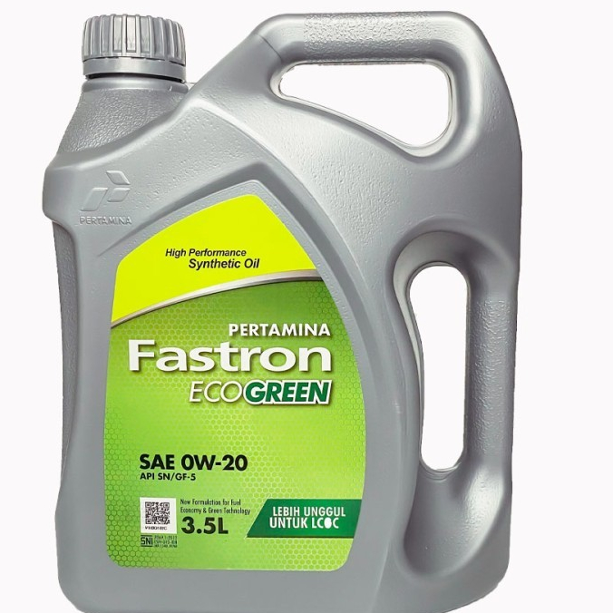 PROMO OLI MOBIL FASTRON GREEN OW-20, 5W-30, 10W-40, 15W-40 ASLI PERTAMINA KEMASAN GALON