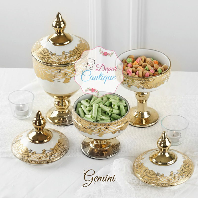 Toples Piala Vicenza / Thropy Candy Jar - T383