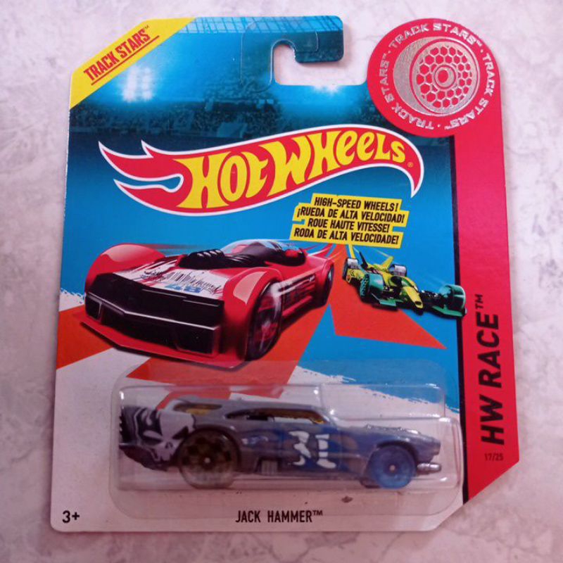 track stars hotwheels race jack hammer