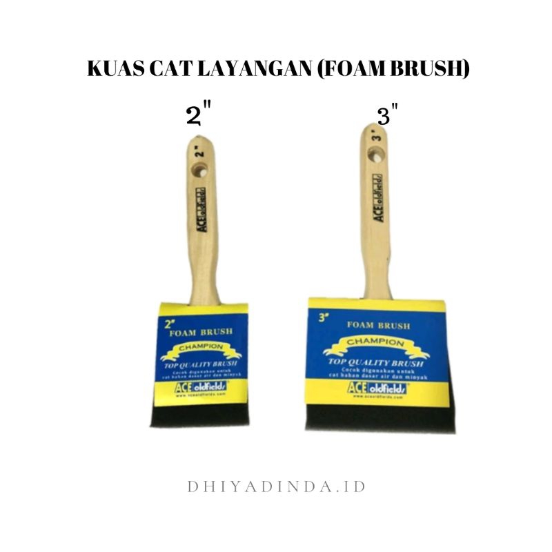 

KUAS CAT LAYANGAN BAHAN FOAM BRUSH KUALITAS BAGUS