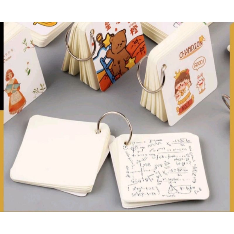 

Notebook Ring Mini Note Gantung isi 80 Lembar